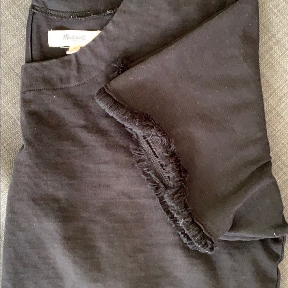 Madewell Frayed hem Tee | M